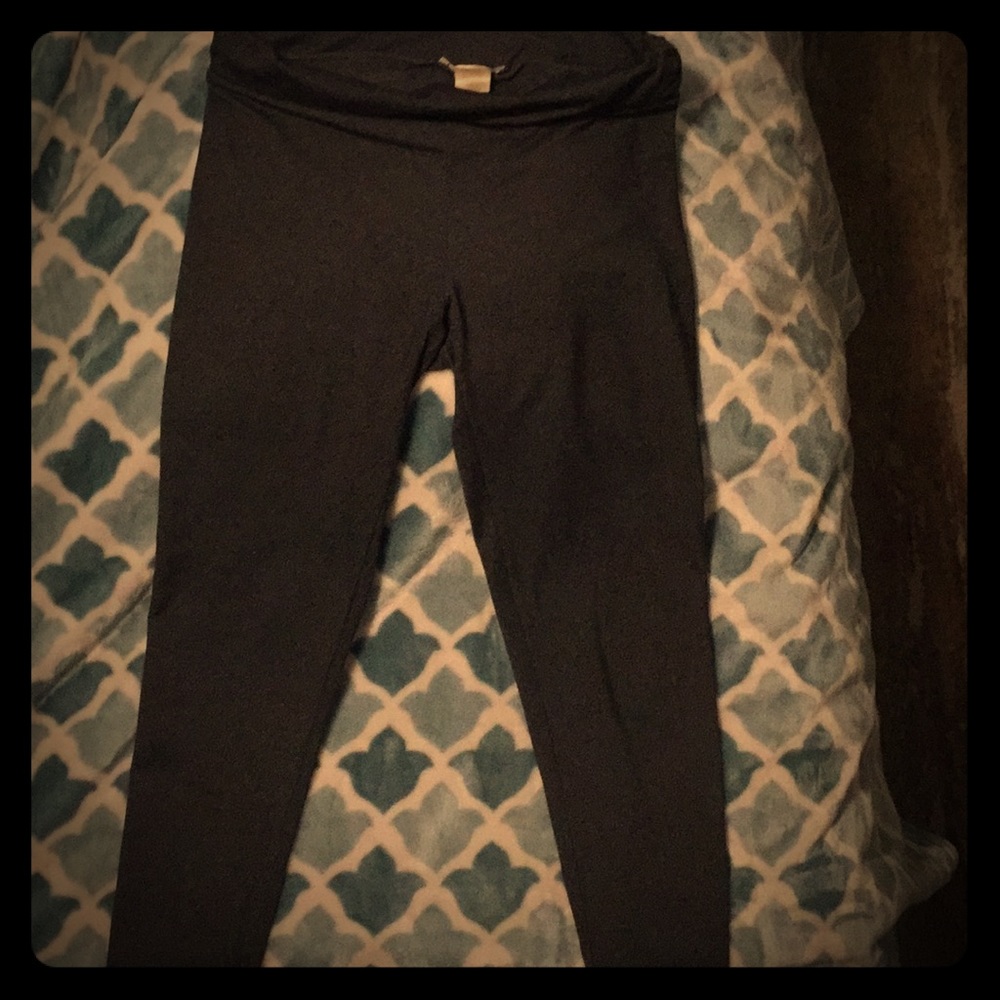 Charcoal gray Matty M leggings, size small